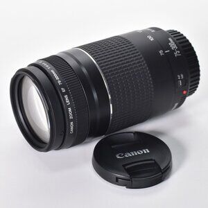 Canon EF 75-300mm f/4-5.6 III Telephoto Zoom Lens MINT